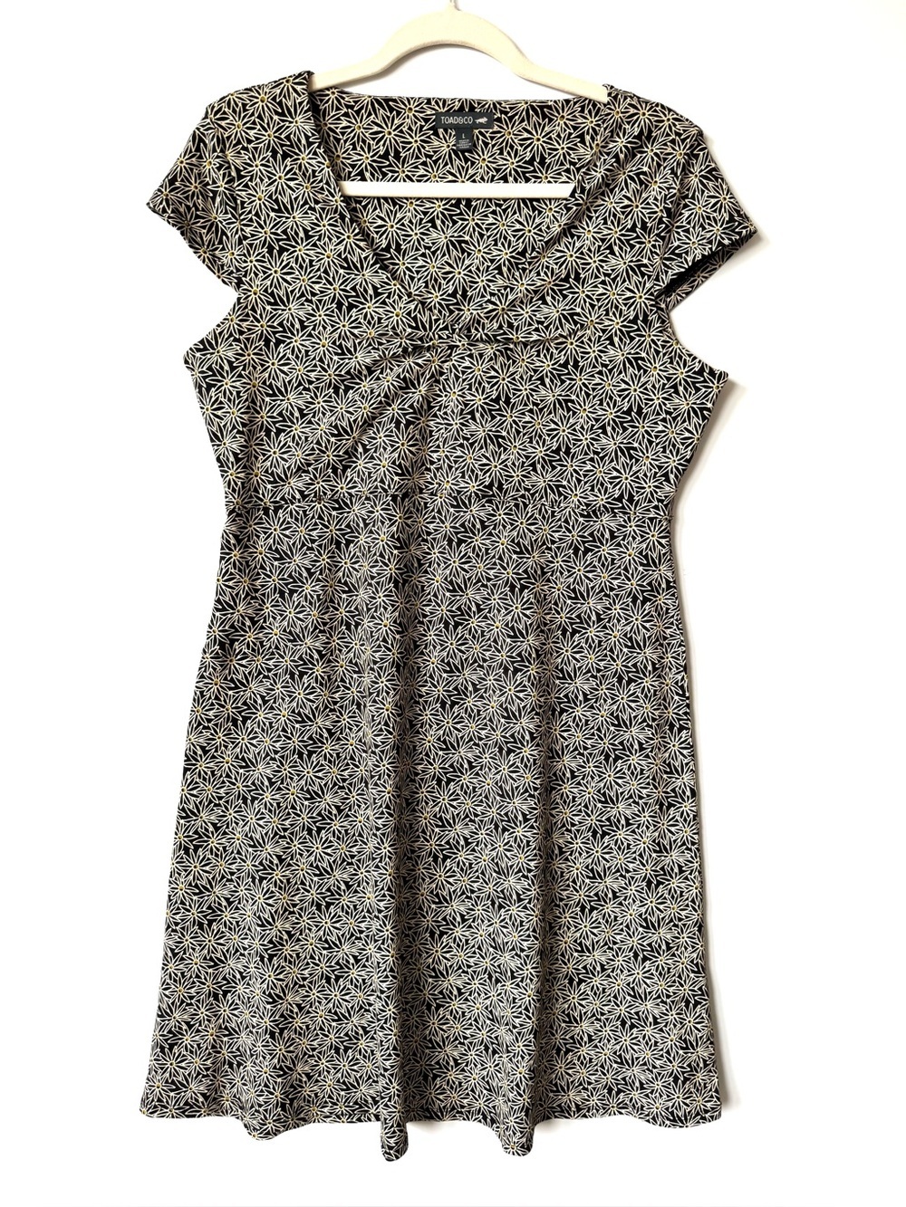 Toad & Co Rosemarie cap sleeve dress